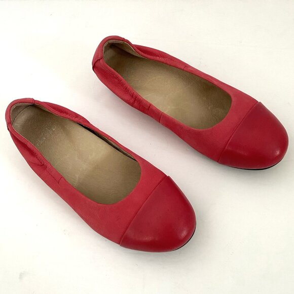 Dansko Red Flat Shoes - Picture 12 of 12